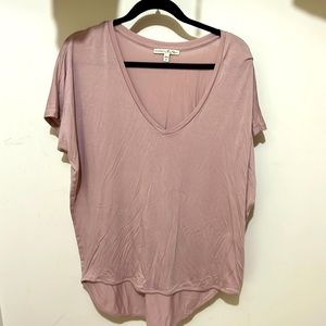 Cute Light Pink V-Neck From Express